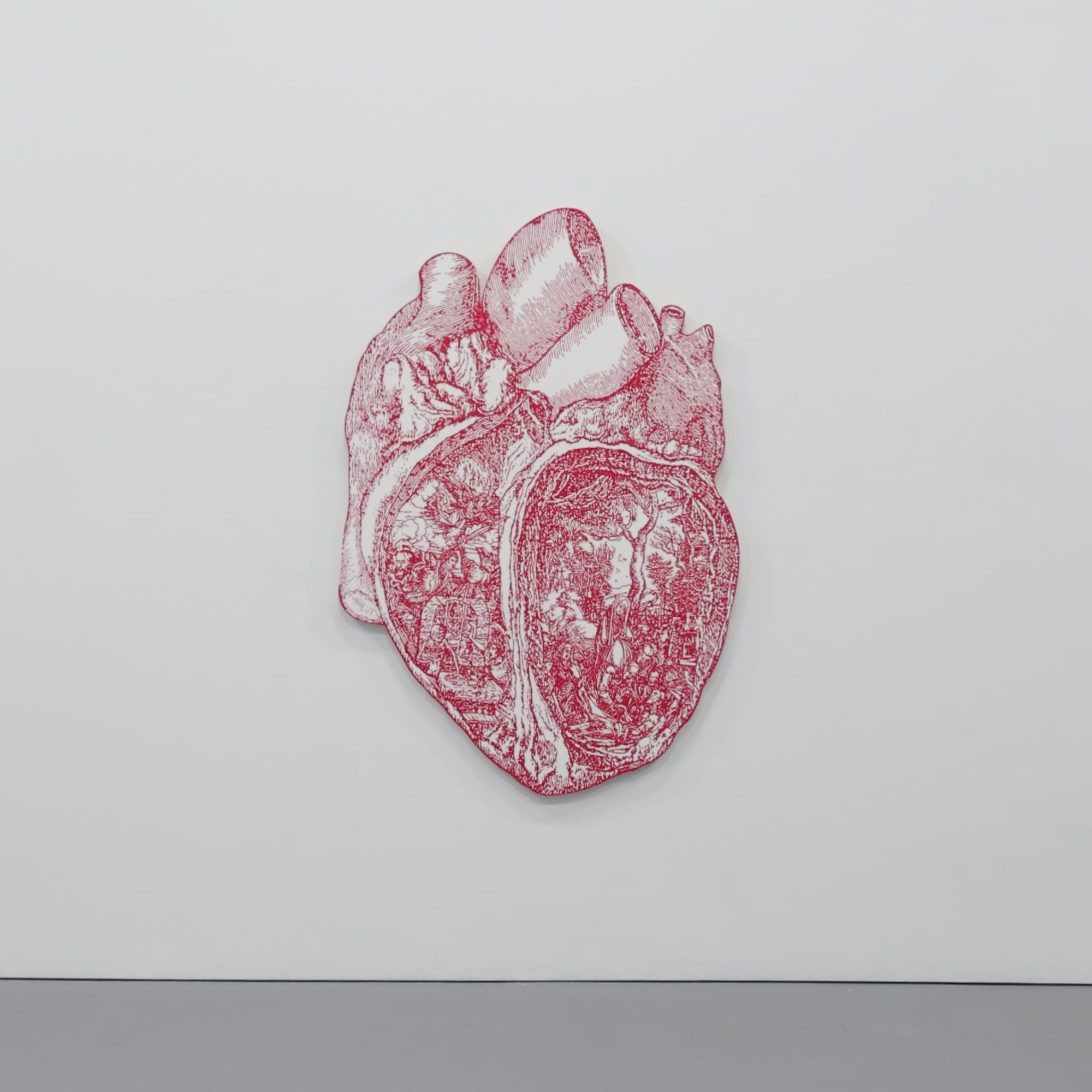 Eric Helvie, Heart (Big Heart), Limited Edition Art - Dropshop by
