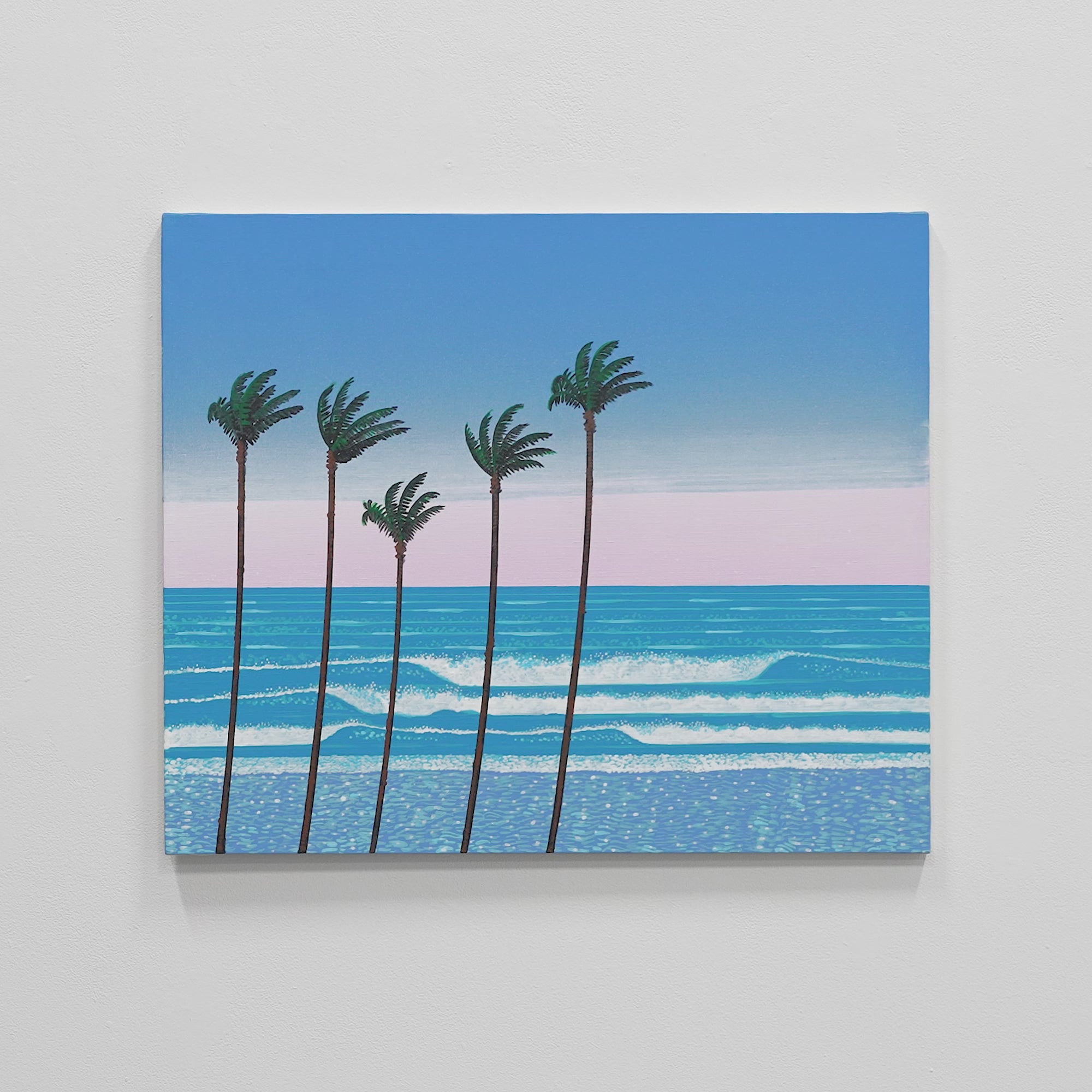 Hiroshi Onari です。 Hiroshi Nagai 'Untitled' Painting No. 1 – Acrylic on Canvas | Dropshop